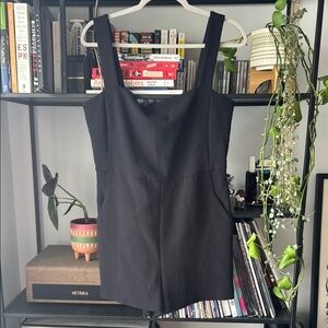Black Sleeveless romper